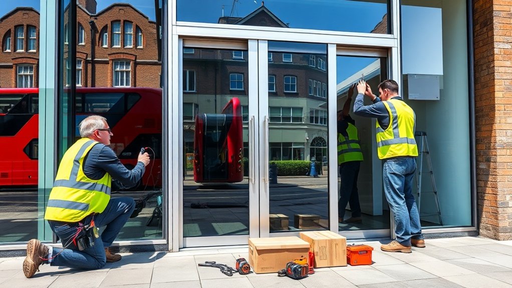 Automatic Door Installation Hanwell
