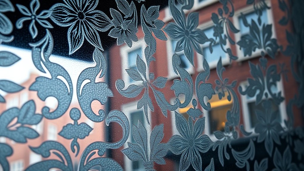 Patterned Decorative Glass Hanwell