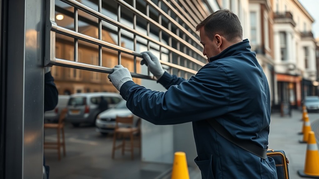 Security Grille Installation Hanwell