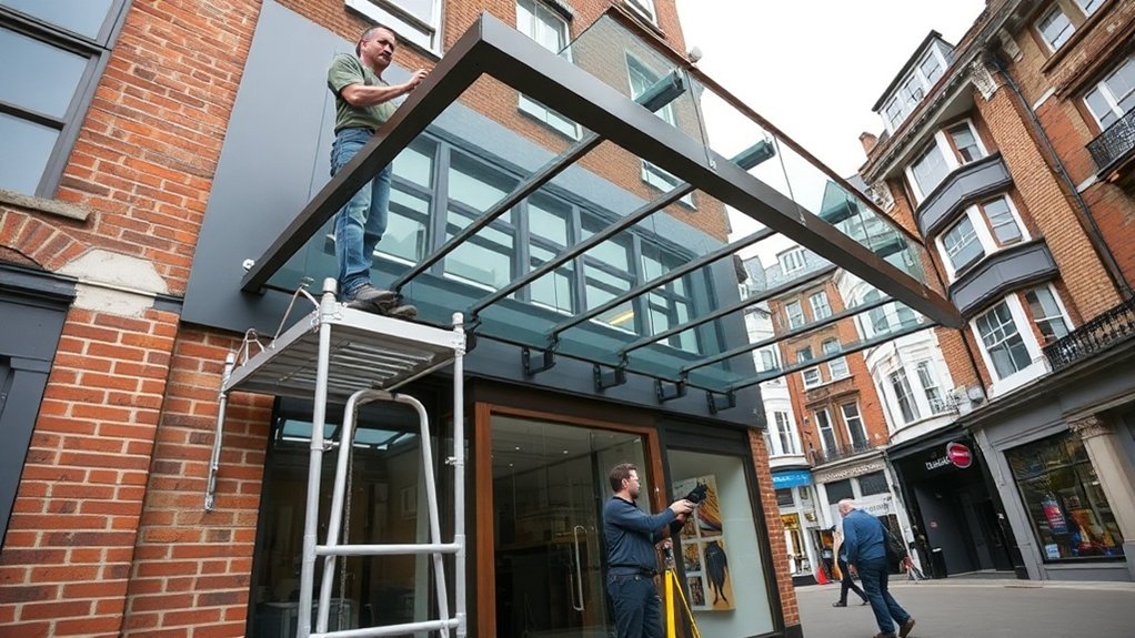 Shopfront Canopy Hanwell